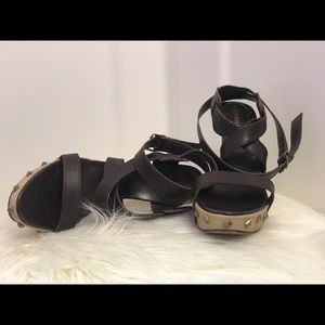 Sergio Rossi Studded Heels